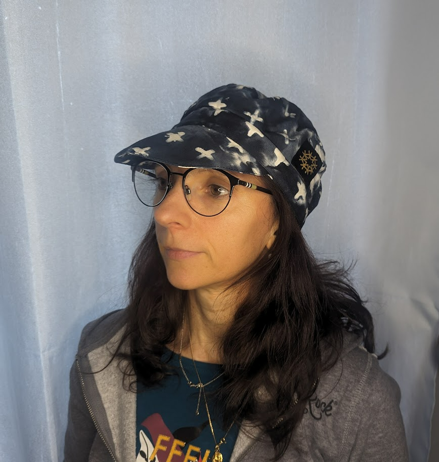 CASQUETTE GAVROCHE BLUE CRUX HORMESIS/ WOMAN