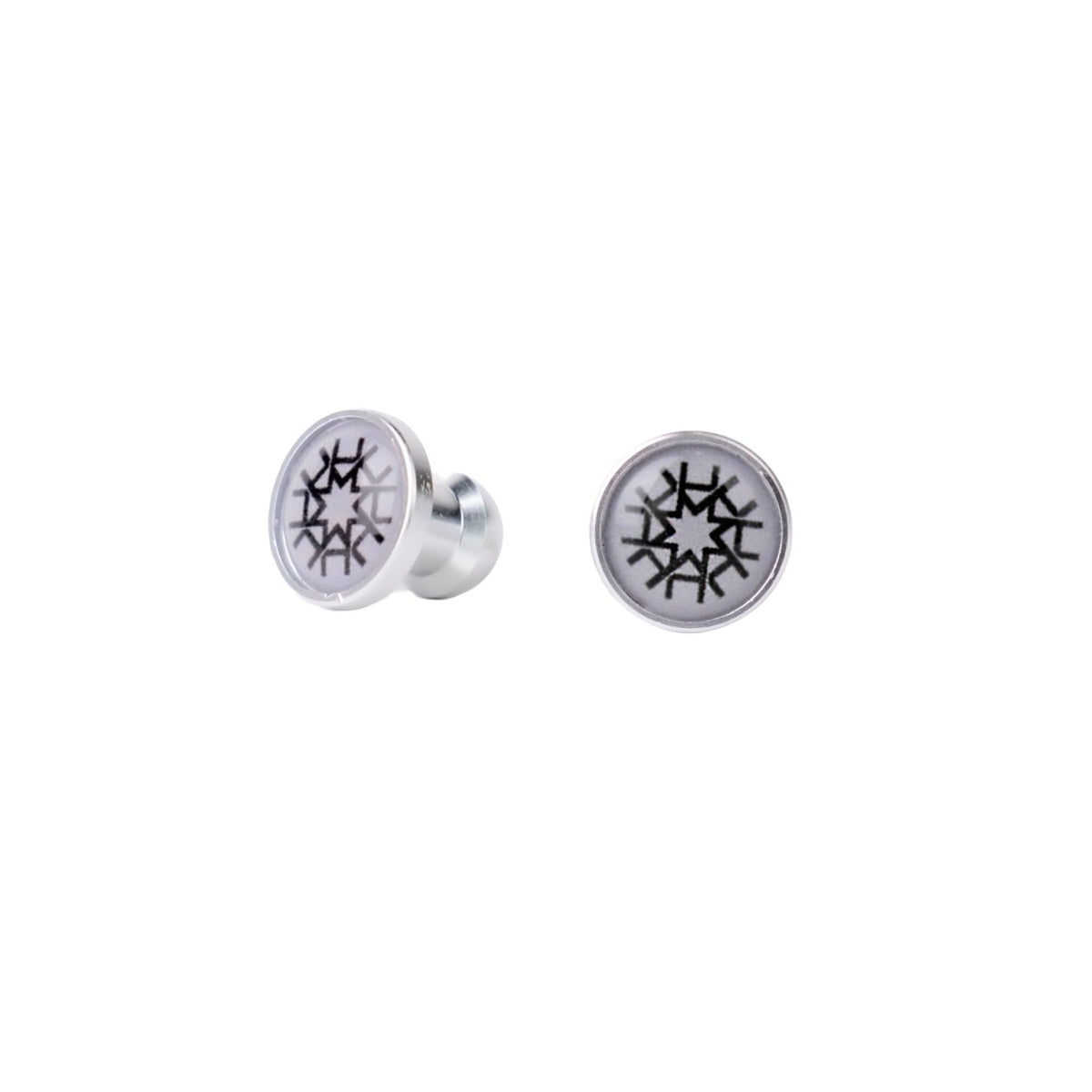 Hormesis Jewel Plug - Black Star w Grey (Silver)