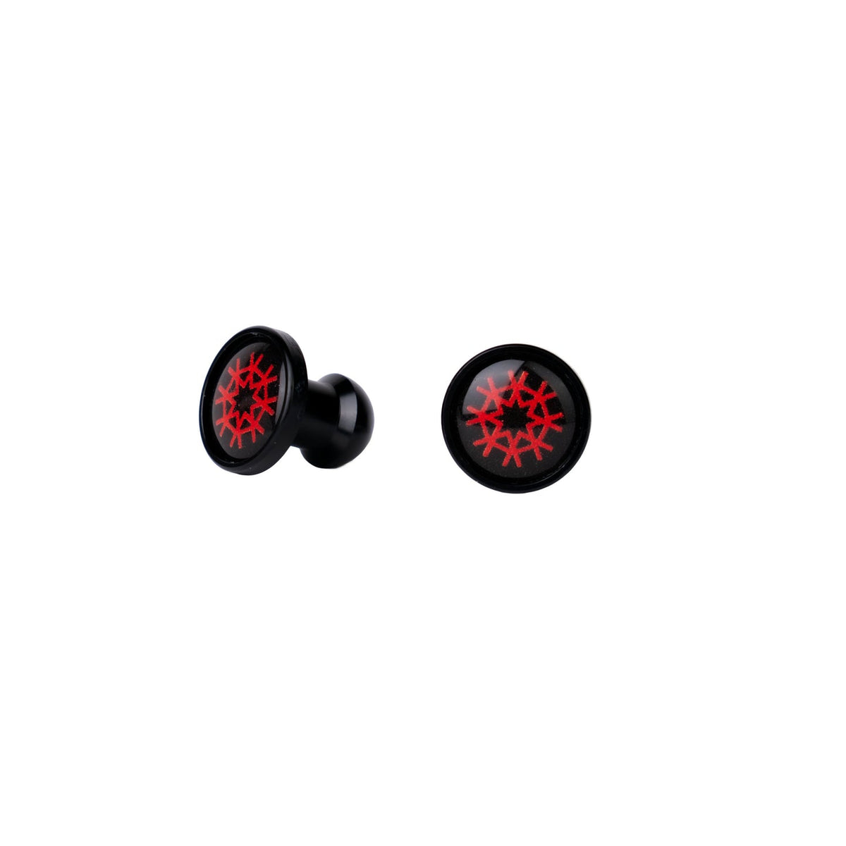 Hormesis Jewel Plug - Red Star (Black)