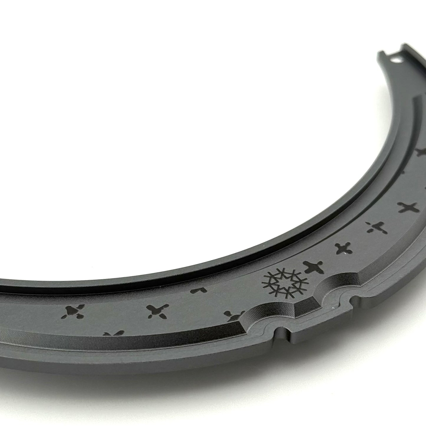 Hormesis X DV8 Aluminum LID Gunmetal w Crux