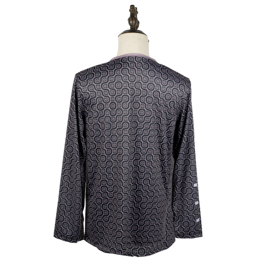 HORMESIS Elements UV Crew Neck - Obsidian Labyrinthe