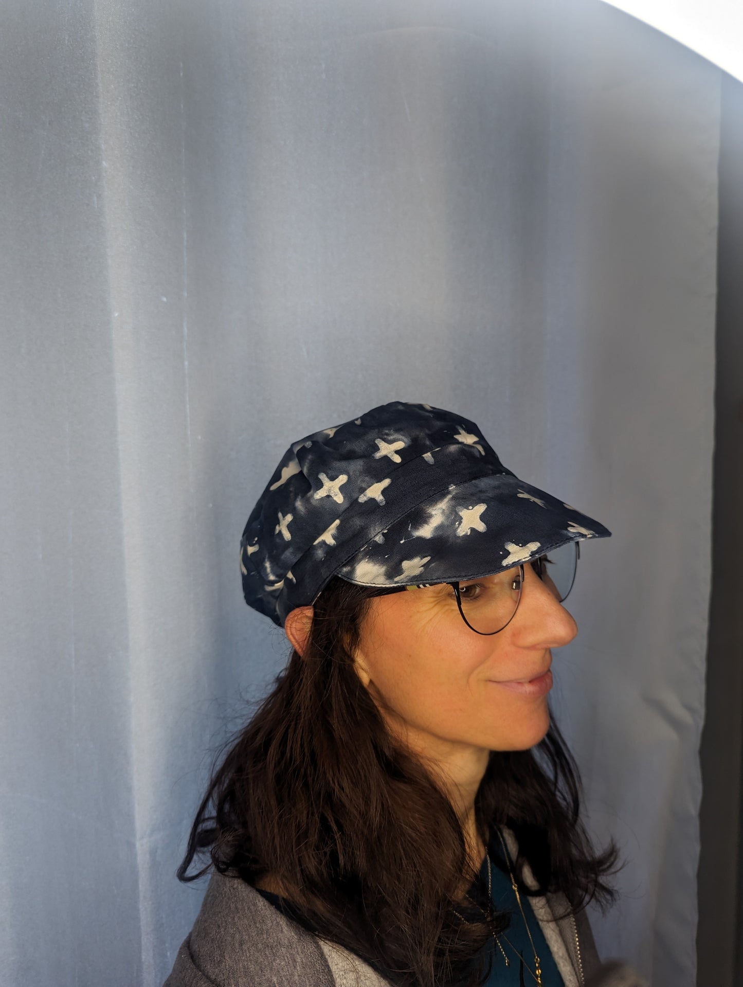 CASQUETTE GAVROCHE BLUE CRUX HORMESIS/ WOMAN
