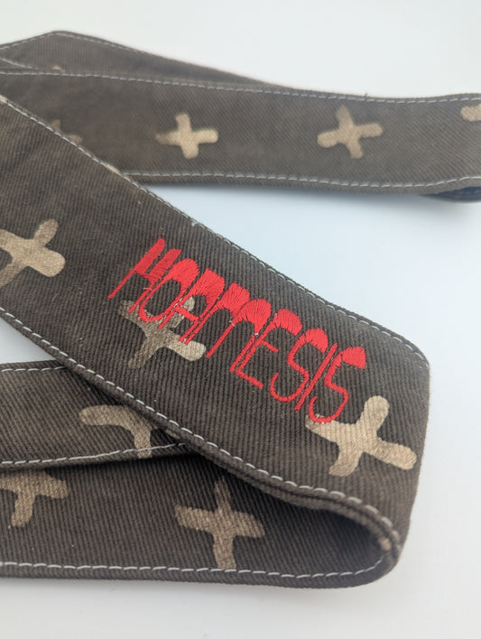 HEADBAND Hormesis denim original crux brodé