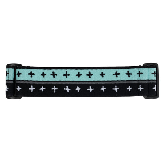 IRONKIDS TEAL CRUX Woven Goggle Strap HORMESIS