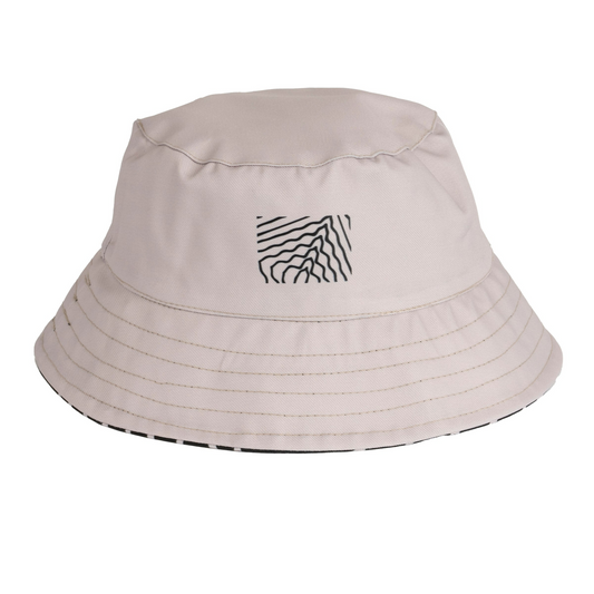 HORMESIS Black Waves reversible bucket hat