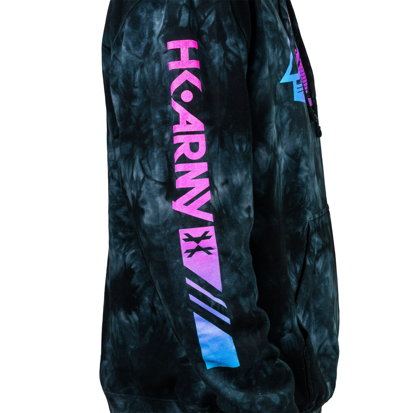 RETRO HOODIE MIDNIGHT TIE DYE HK ARMY