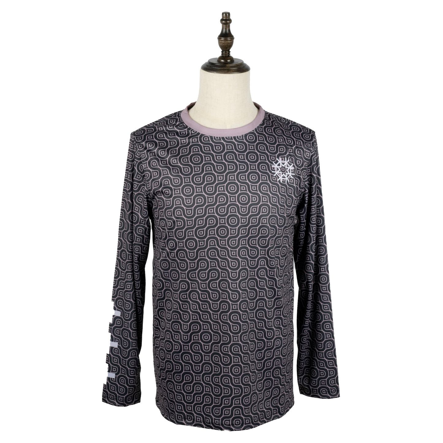 HORMESIS Elements UV Crew Neck - Obsidian Labyrinthe