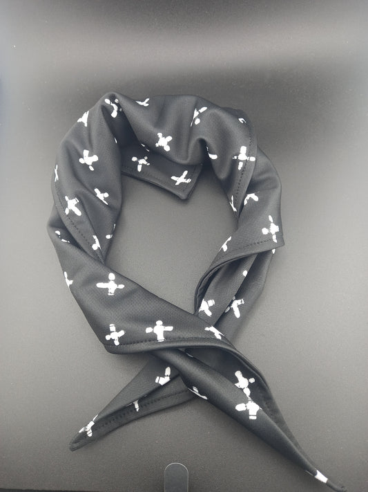 HORMESIS TRIANGLE BANDANA WHITE CRUX