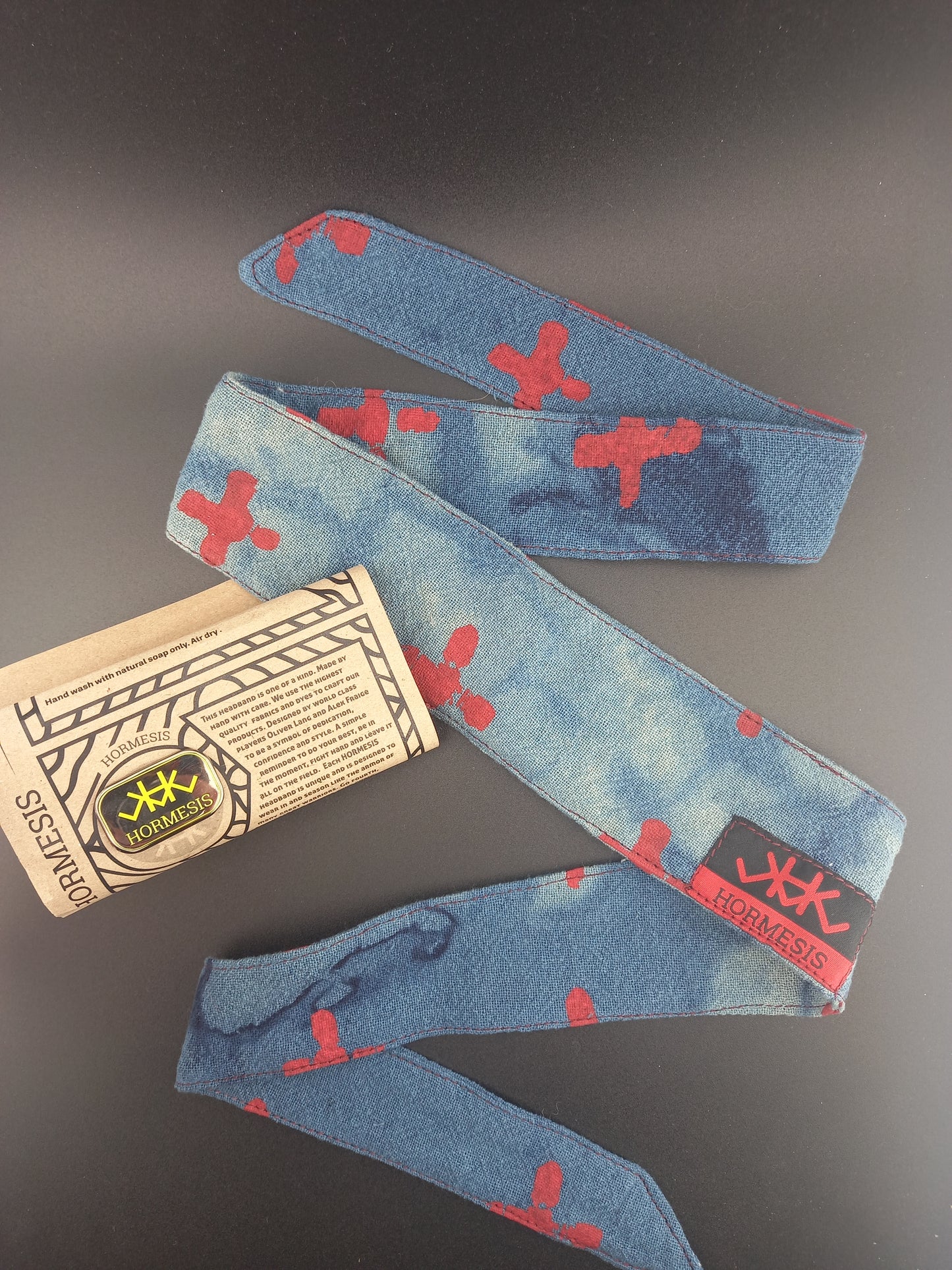 HORMESIS HEADBAND CAPTAIN RED CRUX