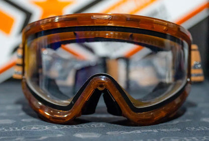 JT Proflex QLS Frame BROWN ICE avec Ecran Clear et Strap