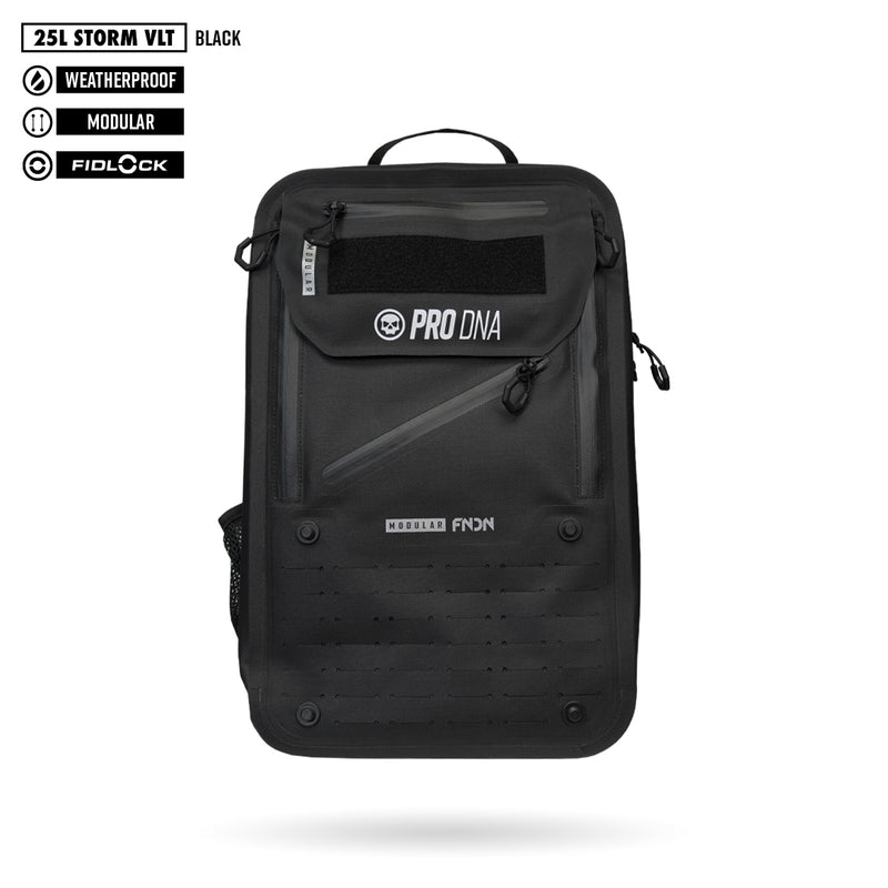 FNDN™ STORM VLT – MODULAR WEATHERPROOF BACKPACK - 25L
