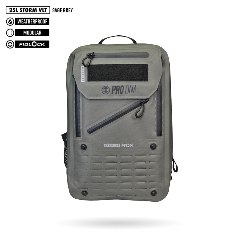 FNDN™ STORM VLT – MODULAR WEATHERPROOF BACKPACK - 25L