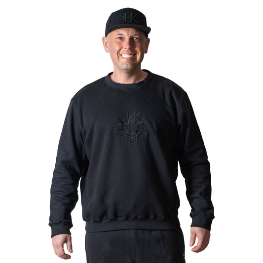 HORMESIS SWEAT noir CREWNECK