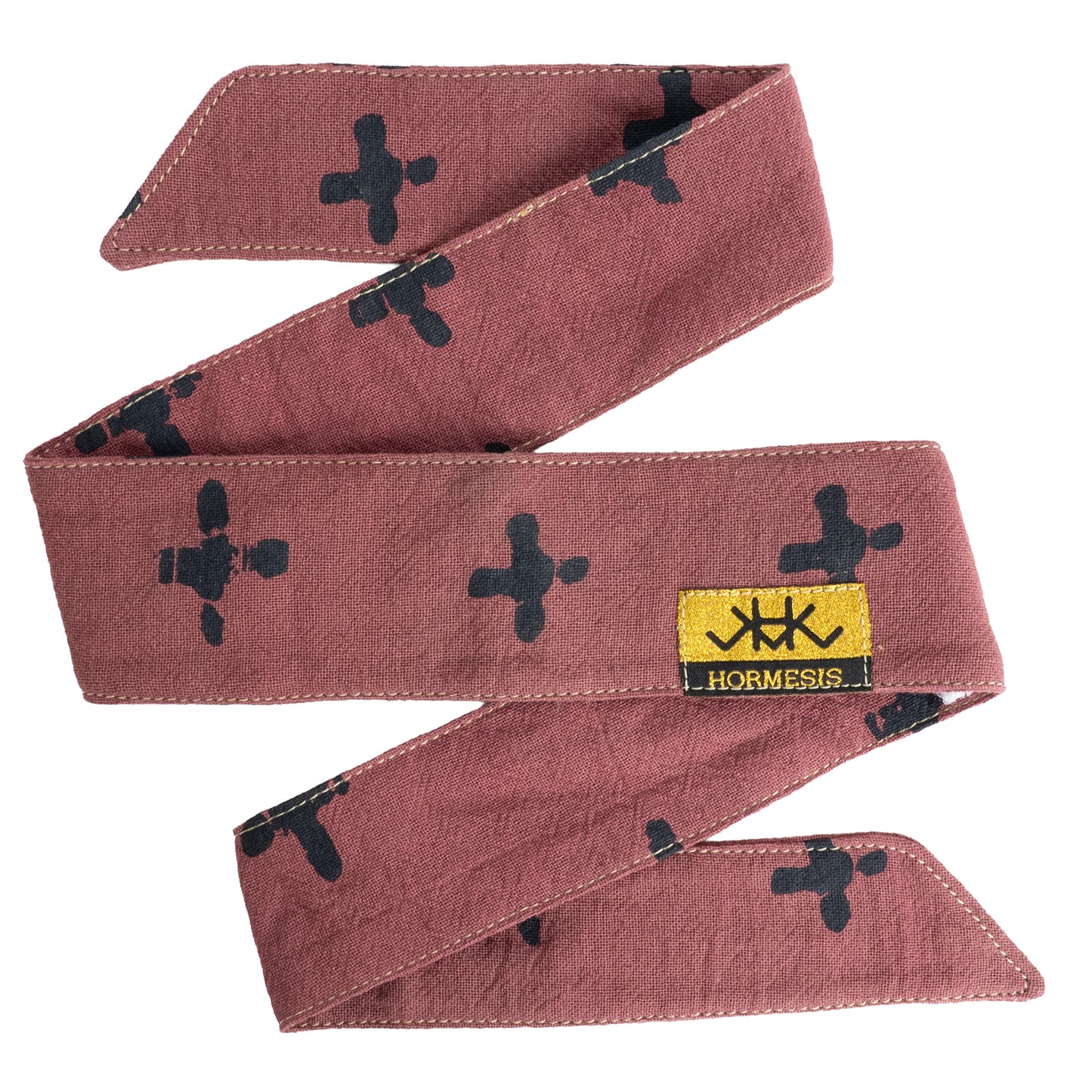 HEADBAND HORMESIS GIANT BLACK CRUX (Rose)