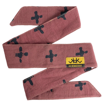 HEADBAND HORMESIS GIANT BLACK CRUX (Rose)