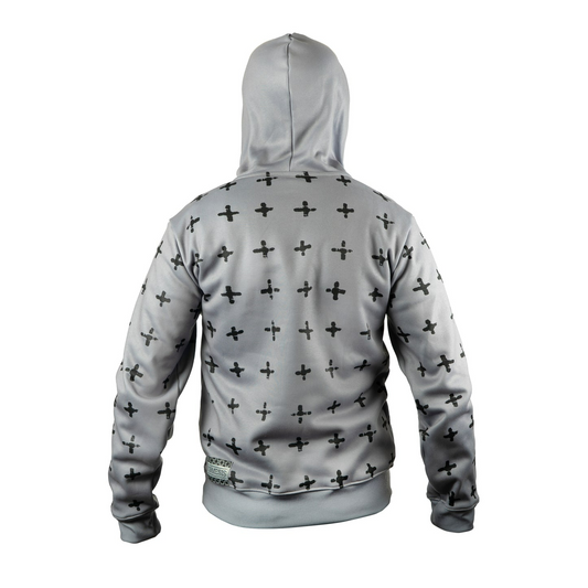 HORMESIS MOD PULLOVER - Grey Crux - Inverted Hood