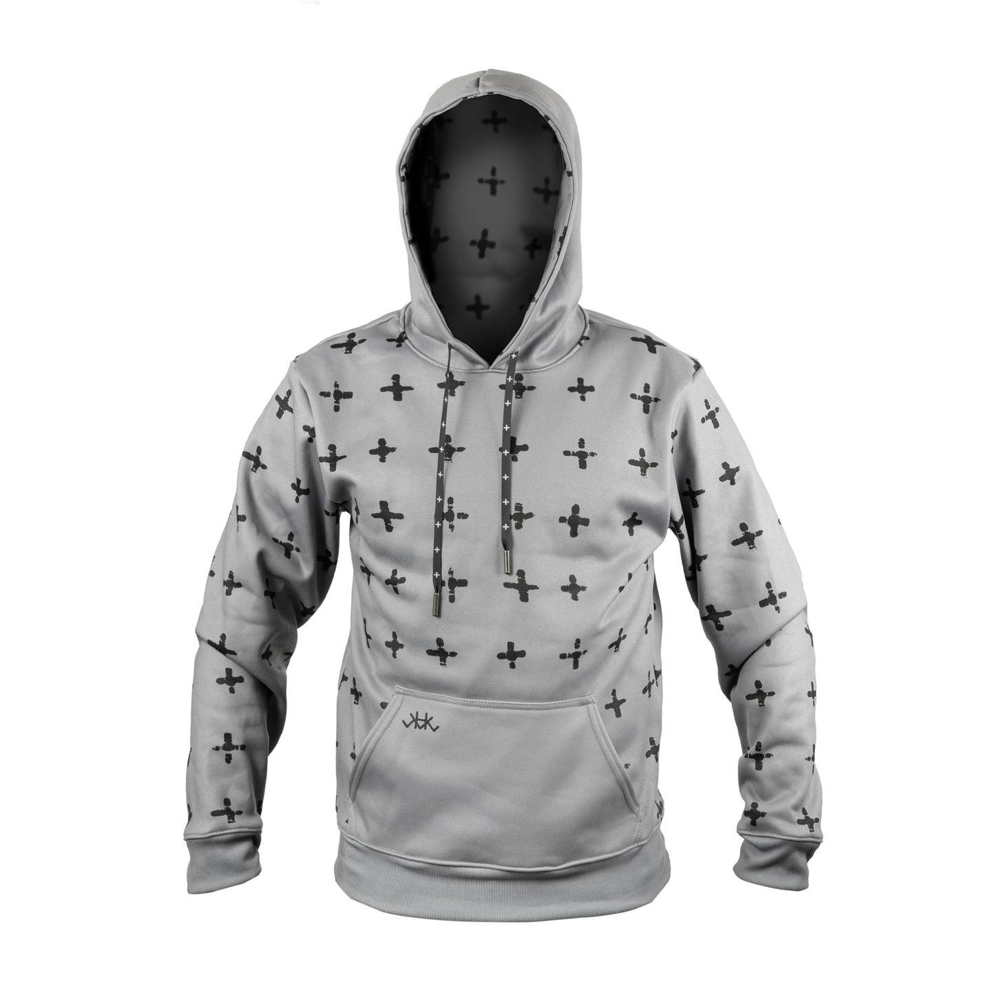 HORMESIS MOD PULLOVER - Grey Crux - Inverted Hood