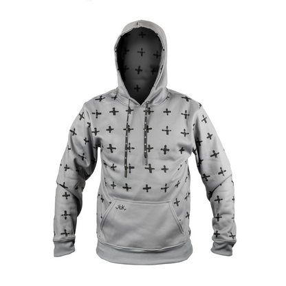 HORMESIS MOD PULLOVER - Grey Crux - Inverted Hood