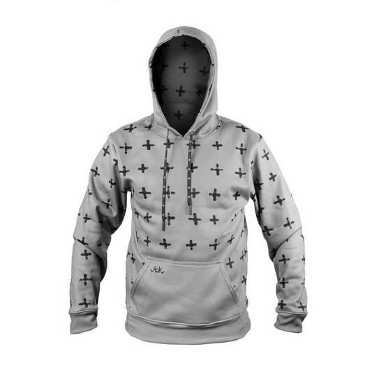 HORMESIS MOD PULLOVER - Grey Crux - Inverted Hood
