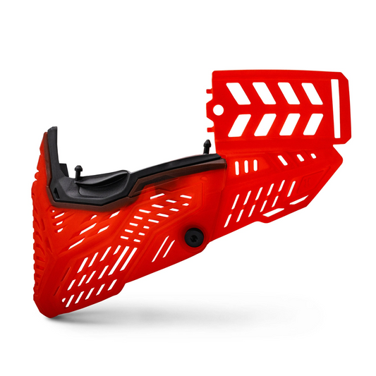 RMX kit inferieur HK ARMY -  GHOST RED TRANSPARENT