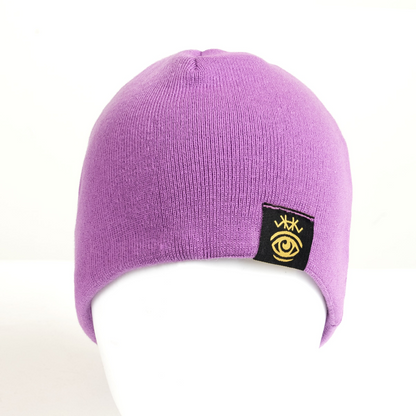 HORMESIS Purple Crux No Cuff Reversible Beanie