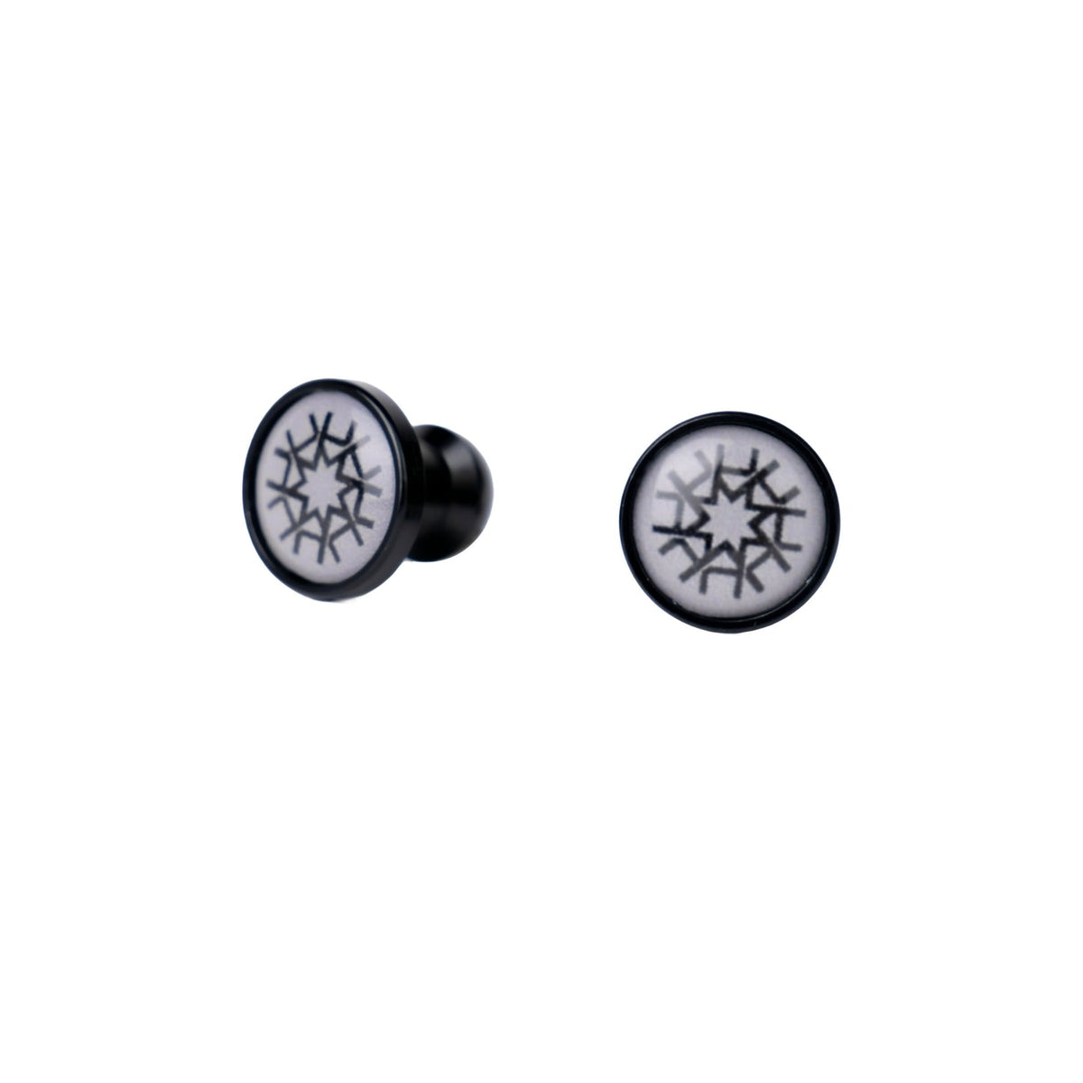 Hormesis Jewel Plug - Black Star w Grey (Black)
