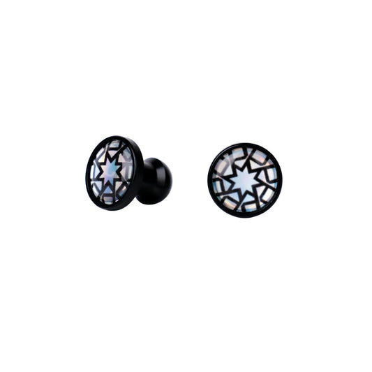 Hormesis Jewel Plug - Black Star w Silver (Black)