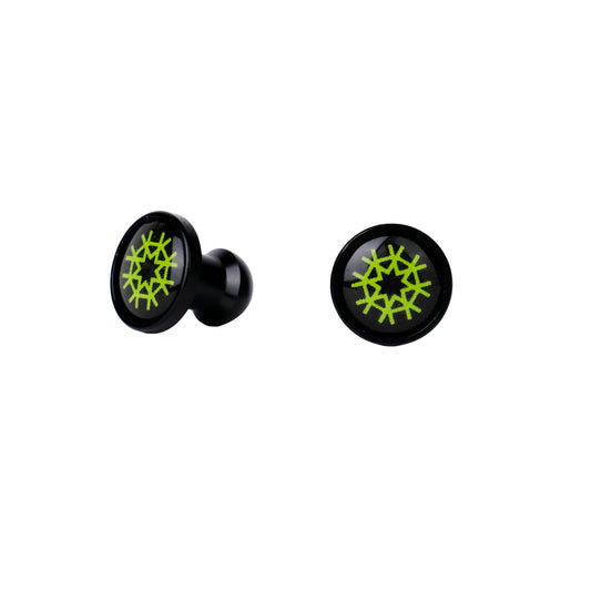 Hormesis Jewel Plug - Green Star (Black)