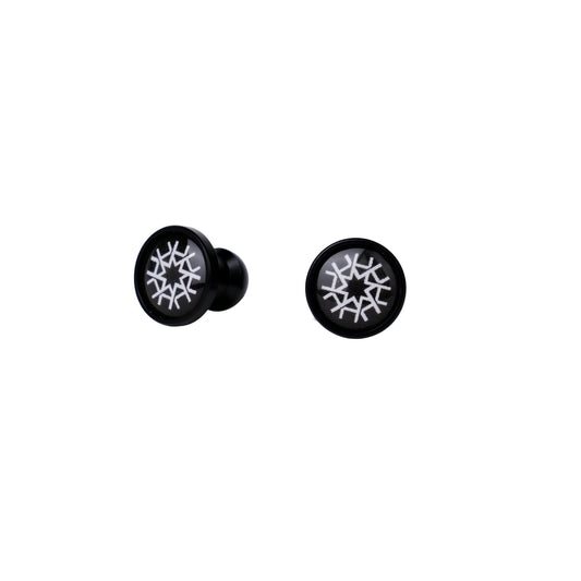 Hormesis Jewel Plug - White Star (Black)