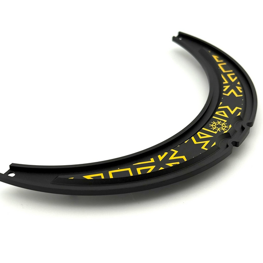 Hormesis X DV8 Aluminum LID BLACK AVEC GOLD STARS