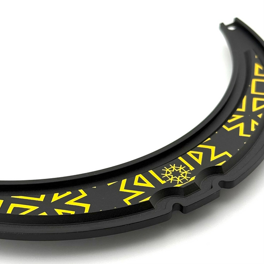 Hormesis X DV8 Aluminum LID BLACK AVEC GOLD STARS