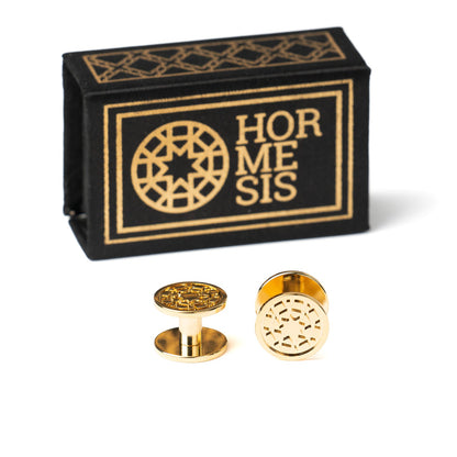 Hormesis Pro Flex -Boutons de manchette/plugs Plaqué or