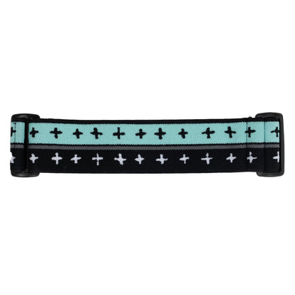 IRONKIDS TEAL CRUX Woven Goggle Strap HORMESIS