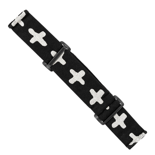 STRAP HORMESIS black Woven (white crux)