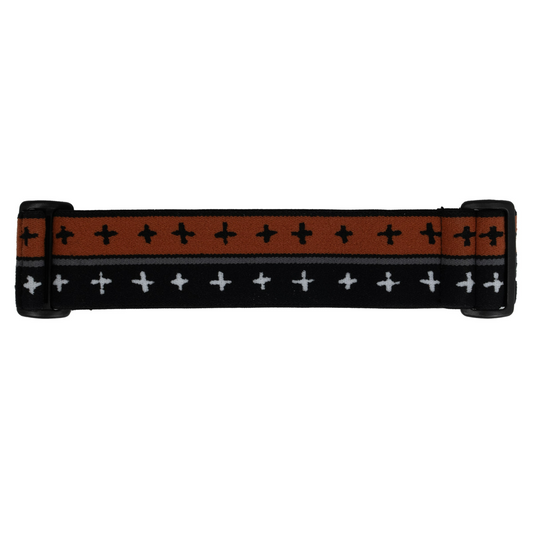 Crimson Crux Woven Goggle Strap