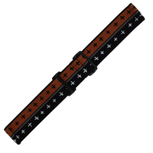 Crimson Crux Woven Goggle Strap