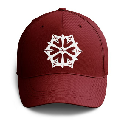 Casquette RESILIENCE Bordeaux ajustable logo blanc