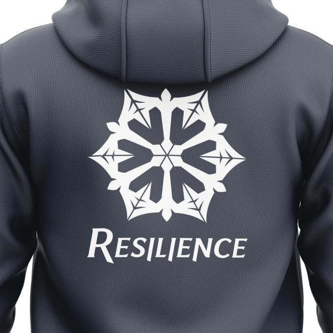 HOODIE RESILIENCE VENTURA DENIM FONCE