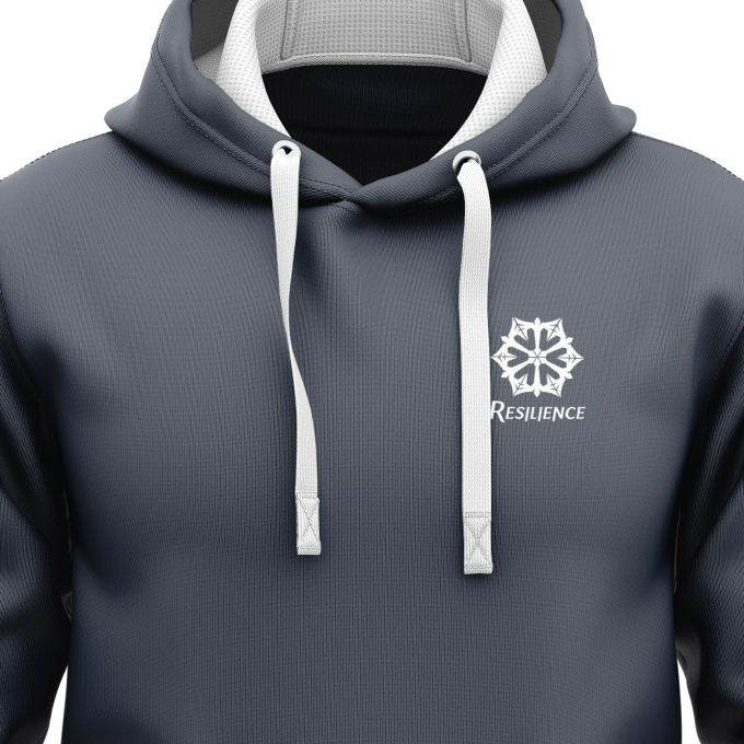 HOODIE RESILIENCE VENTURA DENIM FONCE