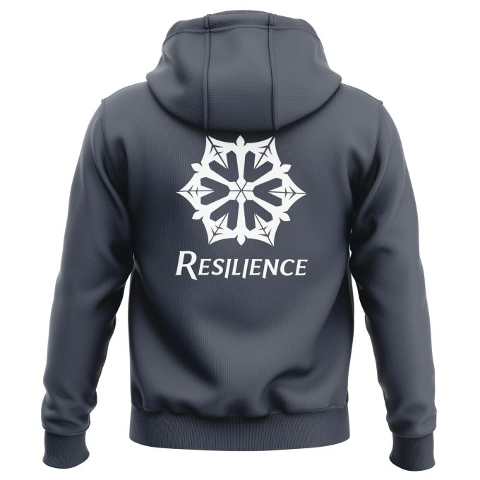 HOODIE RESILIENCE VENTURA DENIM FONCE