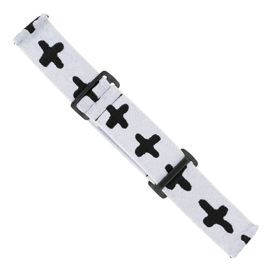 STRAP HORMESIS white Woven (black Crux)